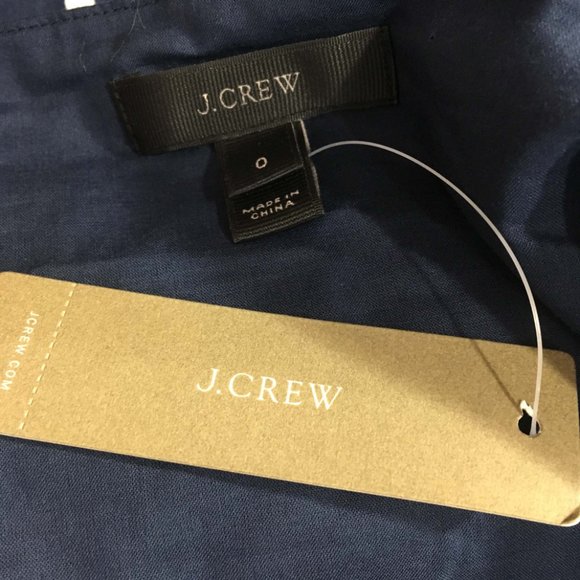 J Crew Ruffled sleeves Cold Shoulder Polka Dot Top‎ - Picture 7 of 9